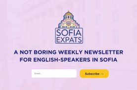 Sofia Expats Weekly Newsletter